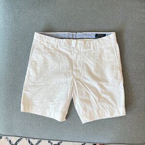Polo Ralph Lauren Stretch Slim Fit Shorts - 31, White